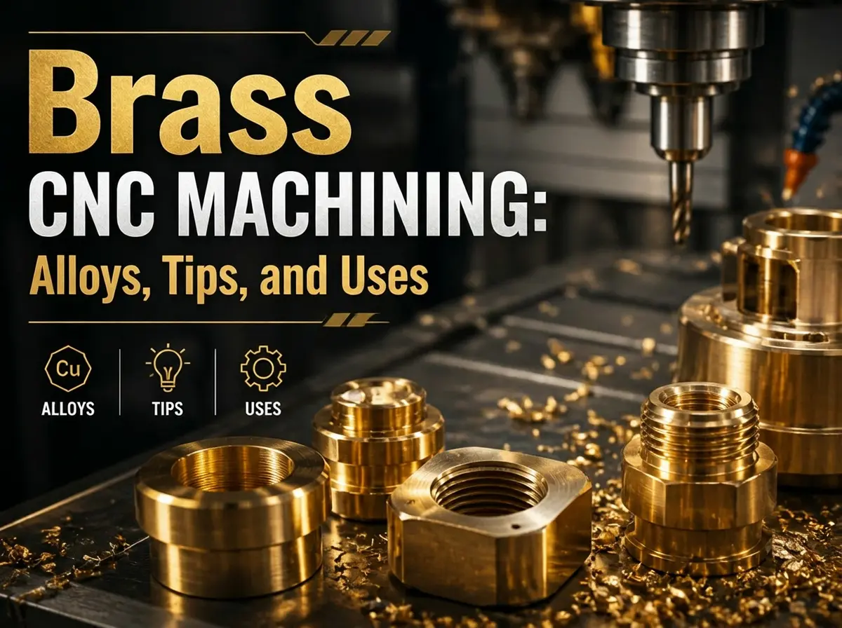 Brass CNC Machining: Alloys, Tips, and Uses