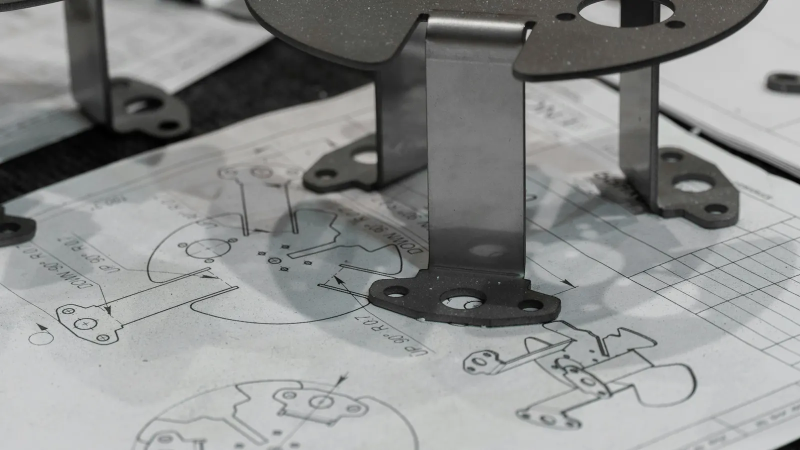 Sheet metal fabrication process for laser cut and formed parts